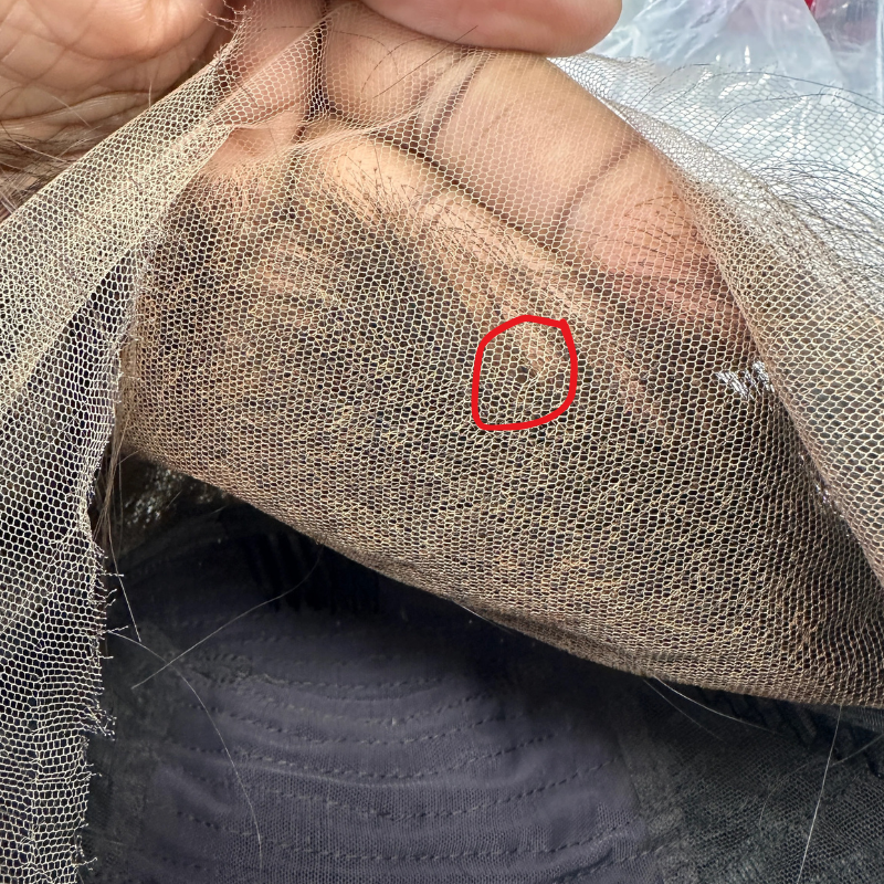 10'' Human Hair HD Lace Frontal Wig : ES 707