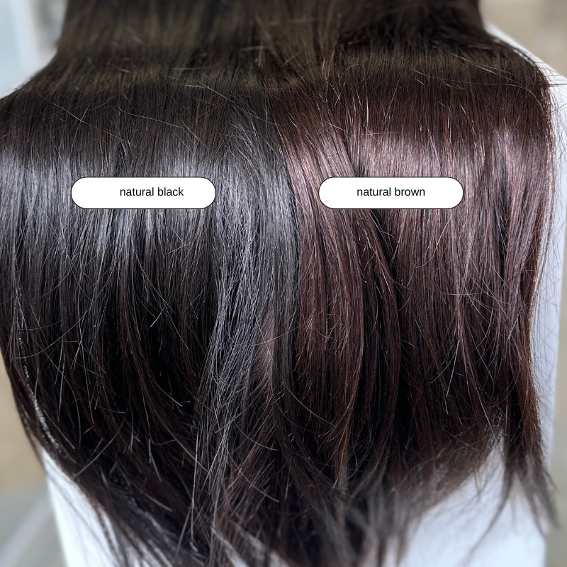 UP321 – 22” Long Straight Brown U-Part Human Hair Wig - estellewigsandmore.co.uk