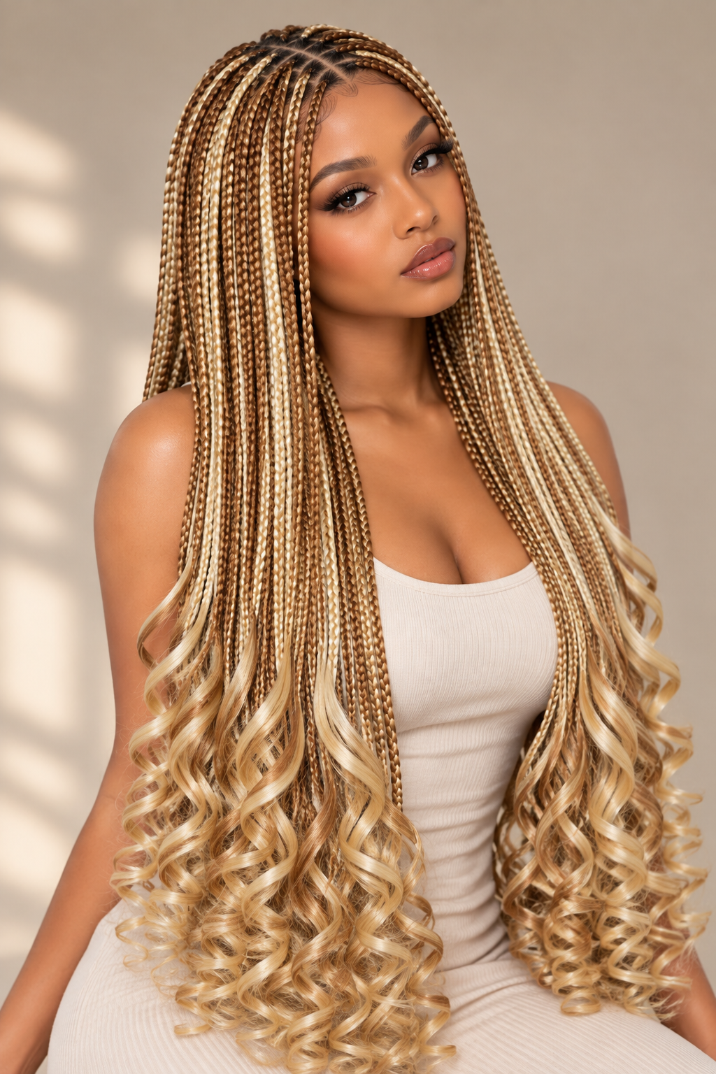 28” French Curl Braiding Hair – 5 Pack