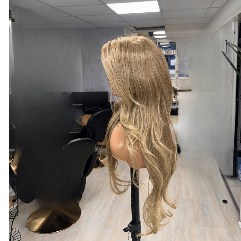 Caramel Brown & Beige Blonde Lace Front Wig-Yazmine/25 - estellewigsandmore.co.uk