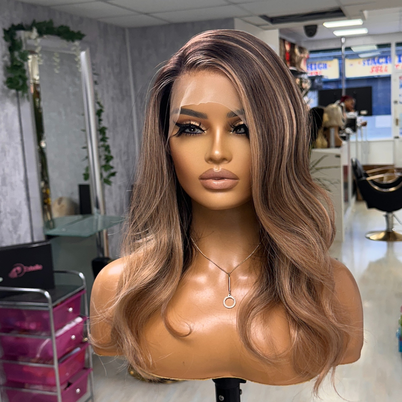 Scandinavian Hairline Loose Wave Lace Front Wig – Warm Mocha Caramel-Skye - estellewigsandmore.co.uk