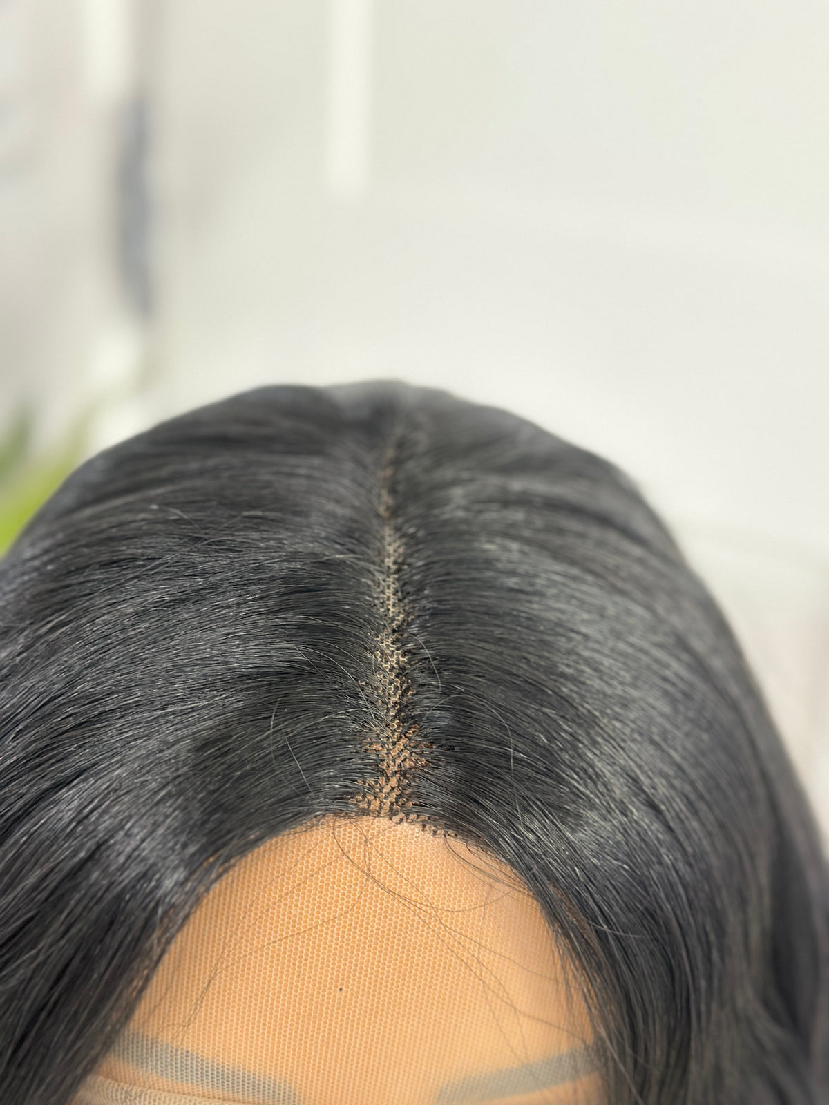 Jet Black Long Wavy Wig | T Part Lace Frontal |22-24” -EWD 45 - estellewigsandmore.co.uk