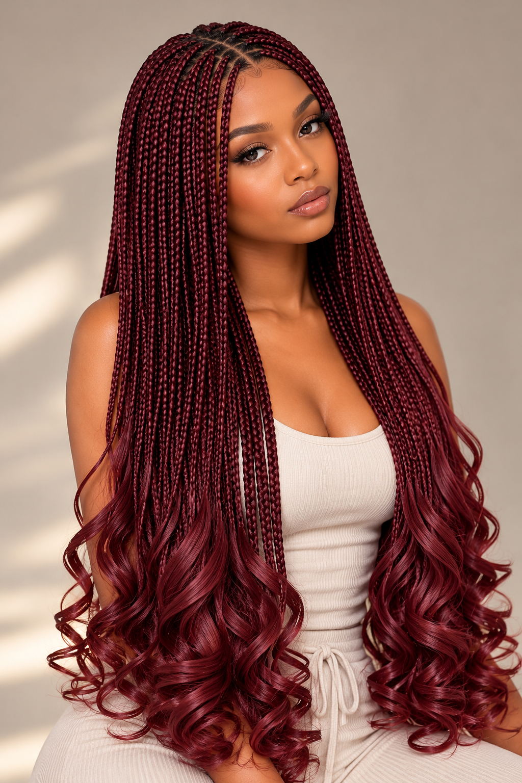 28” French Curl Braiding Hair – 5 Pack