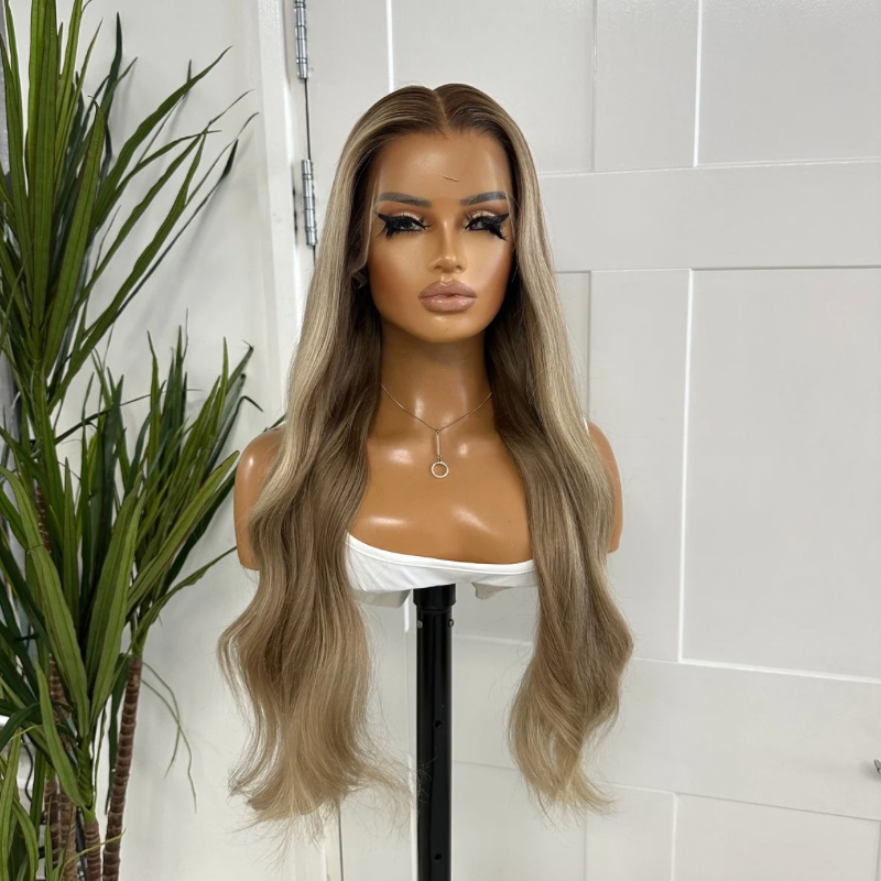 BOMA – 22” Premium Human Hair Wig | 13×6 HD Lace Front