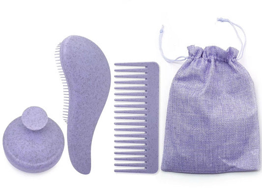 Detangler Hair Brush & Scalp Massager Brush Set - estellewigsandmore.co.uk Hair Accessories