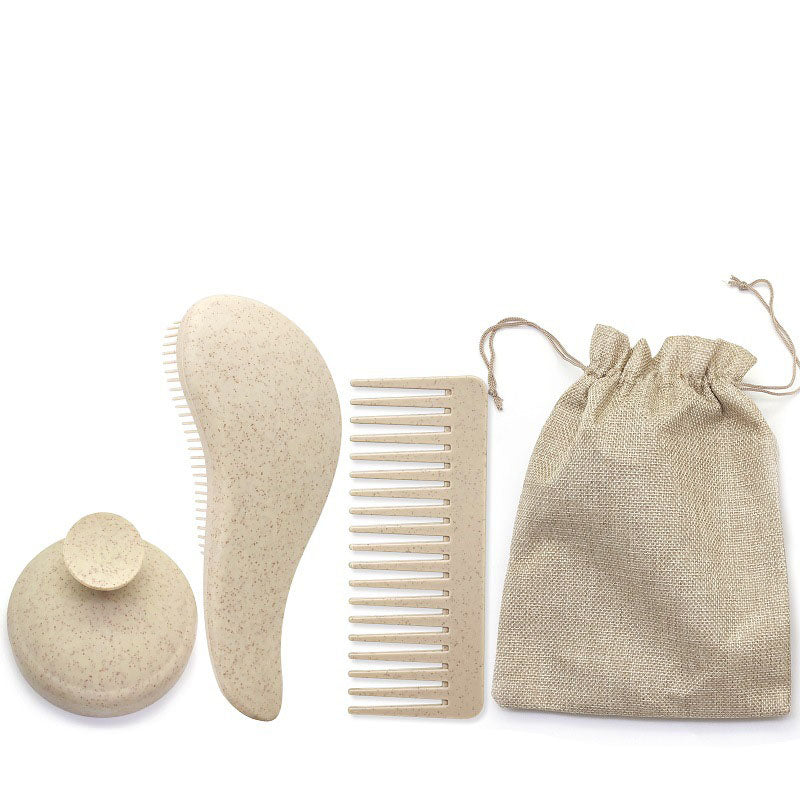 Detangler Hair Brush & Scalp Massager Brush Set - estellewigsandmore.co.uk Hair Accessories