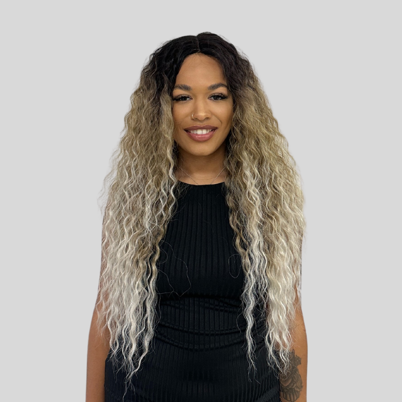 Long Curly Synthetic Lace Part Wig-ATILLA - estellewigsandmore.co.uk Synthetic Lace front wig