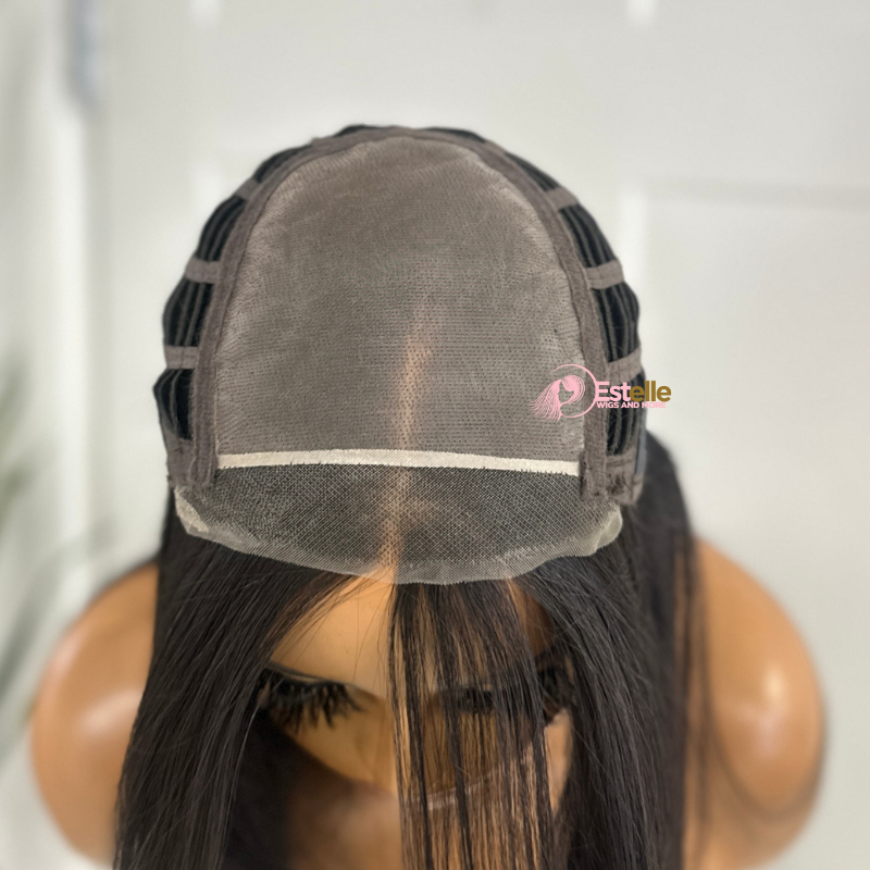 Layered Natural Black Monofilament Synthetic Lace Front Wig-EVIE - estellewigsandmore.co.uk Synthetic Lace front wig