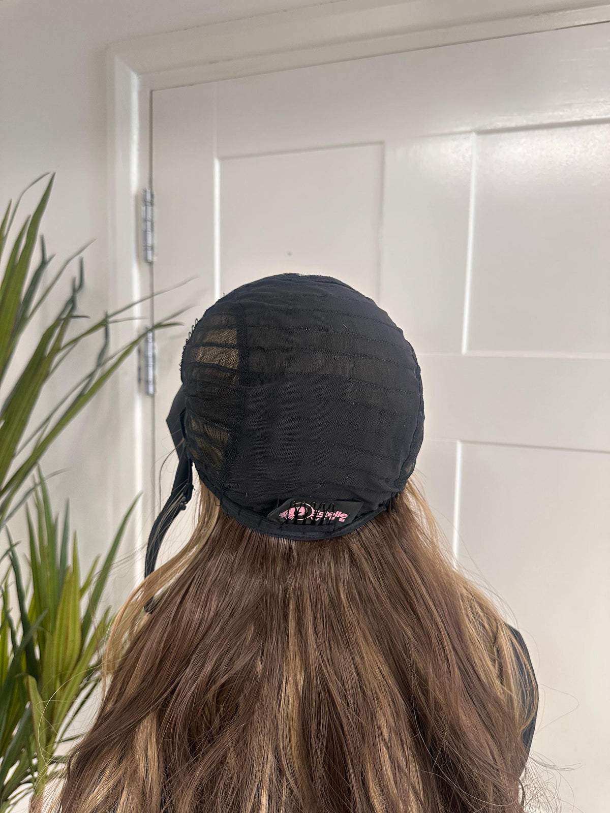 ESME/11-24 inch Mocha Brown / Highlights Wavy Headband Wig