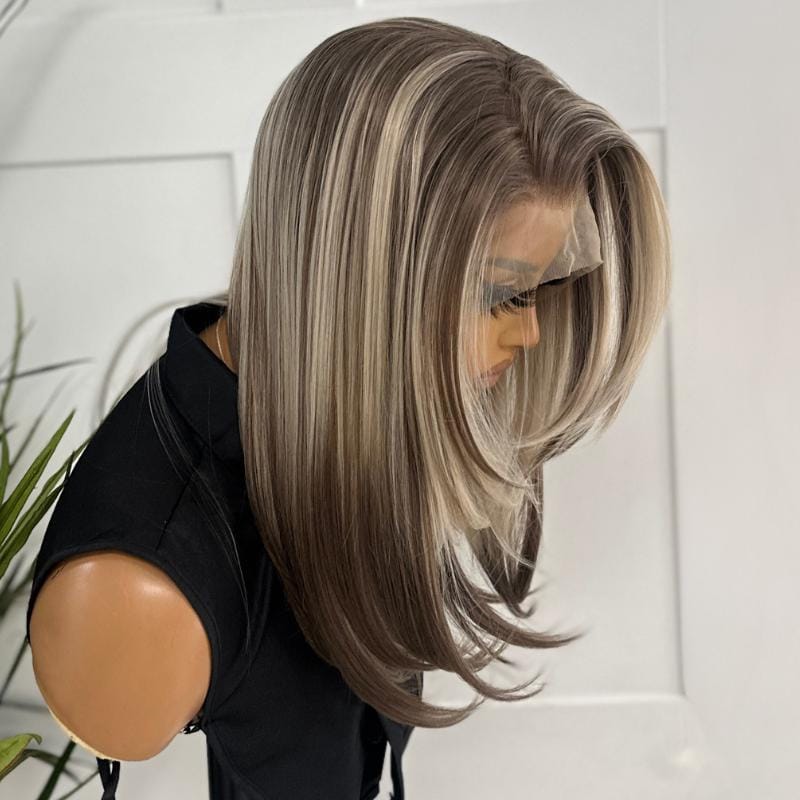 Camille-Two Tone Blonde Lace Front Wig