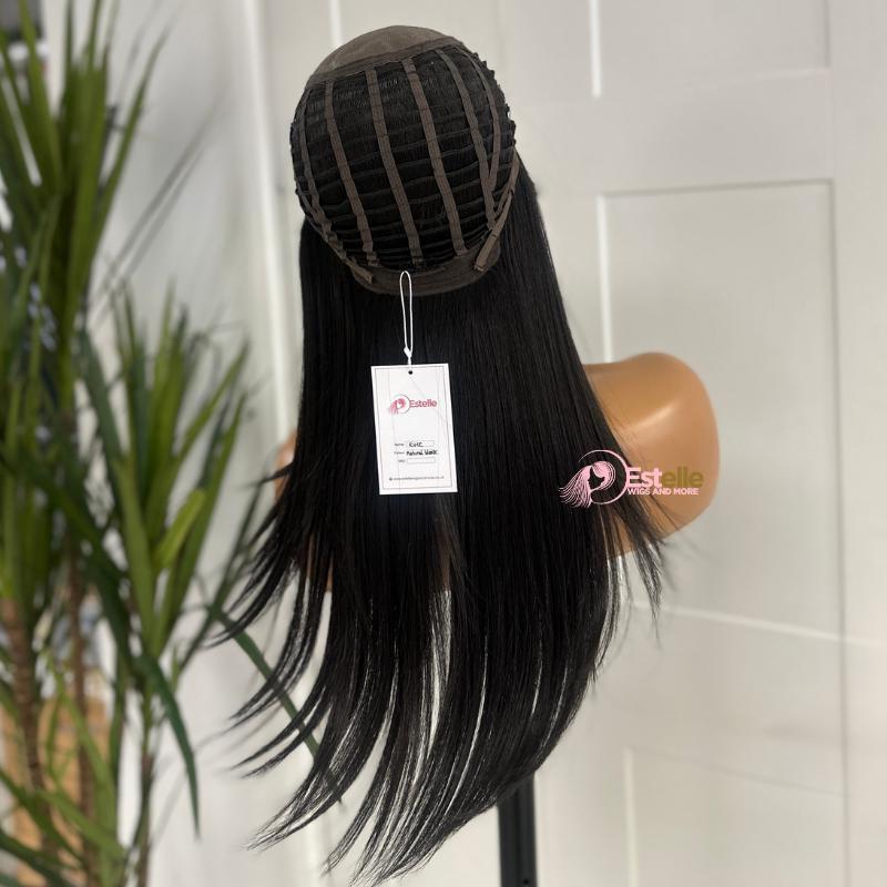 Evie - Chocolate Brown Layered Monofilament Wig