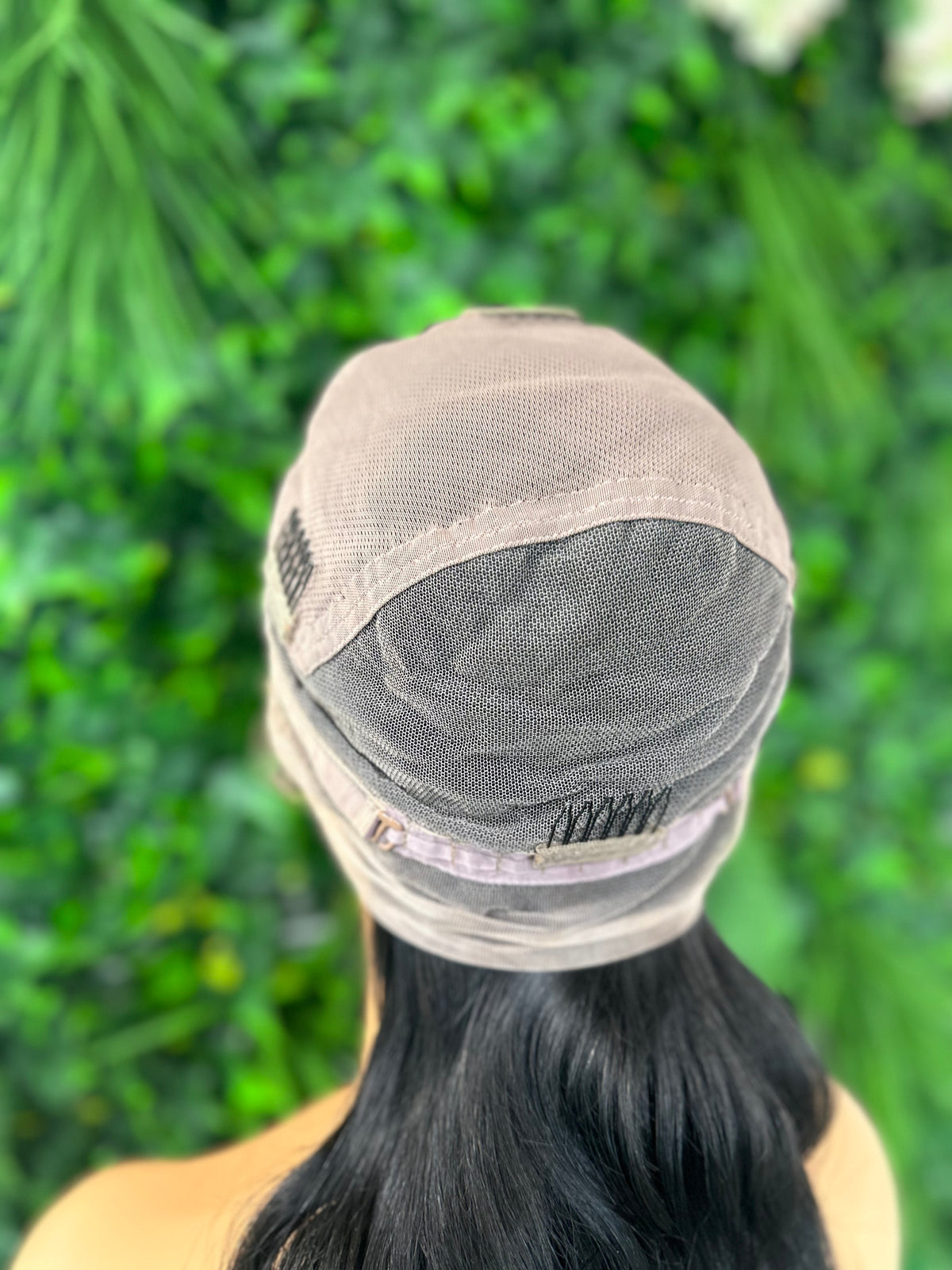 22 inches Natural Black HD  Full  Lace  Human Hair Wig  -EVA - estellewigsandmore.co.uk