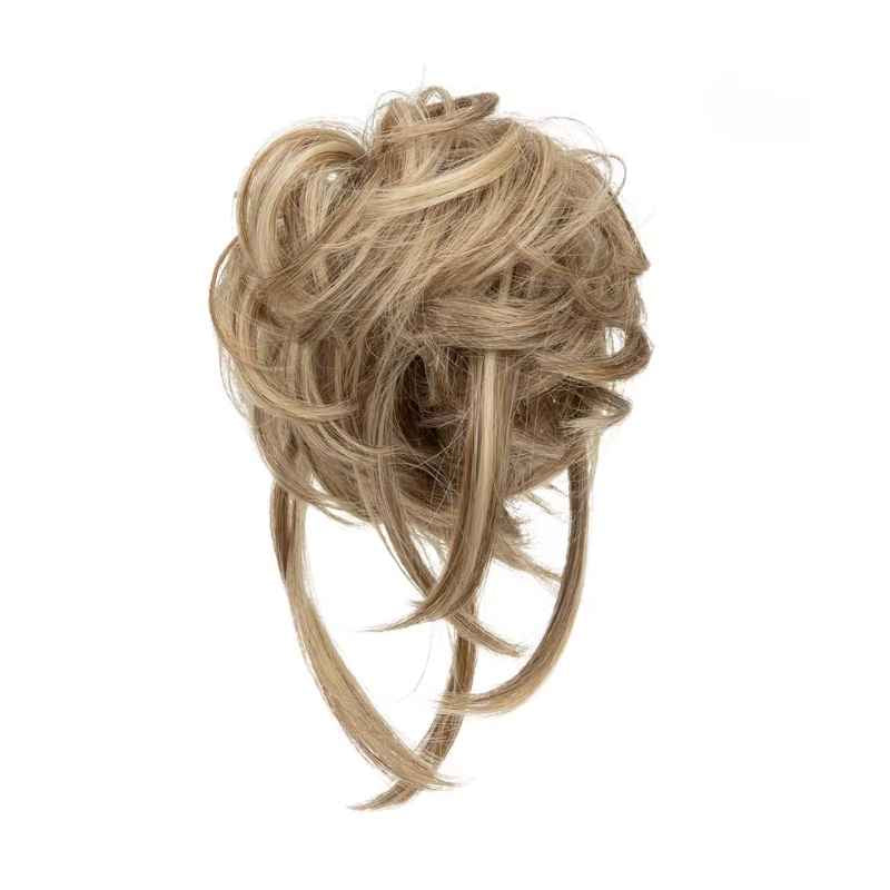 Messy Claw Clip Bun Hair Extension | Heat-Friendly Synthetic Updo Hairpiece