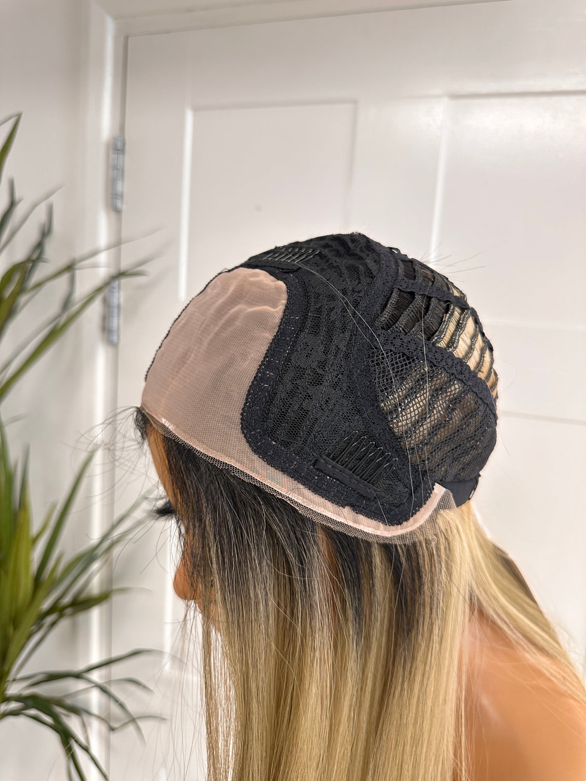 Long Straight Aqua Blue Synthetic Lace Front Wig -Ewd 54 - estellewigsandmore.co.uk