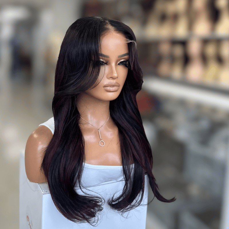 Kirsty- 20" Human Hair Wig 9x6 HD Lace Front  Wig