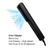 2-in-1 Wet to Dry Hair Dryer & Straightener | High-Speed Ionic Blow Dryer with LCD Display