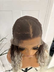 LACEY-Long Curly Synthetic Lace Front Wig