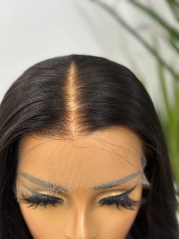 BRITT -18'' 100% Absolute Glueless  Human Hair Lace Front Wig