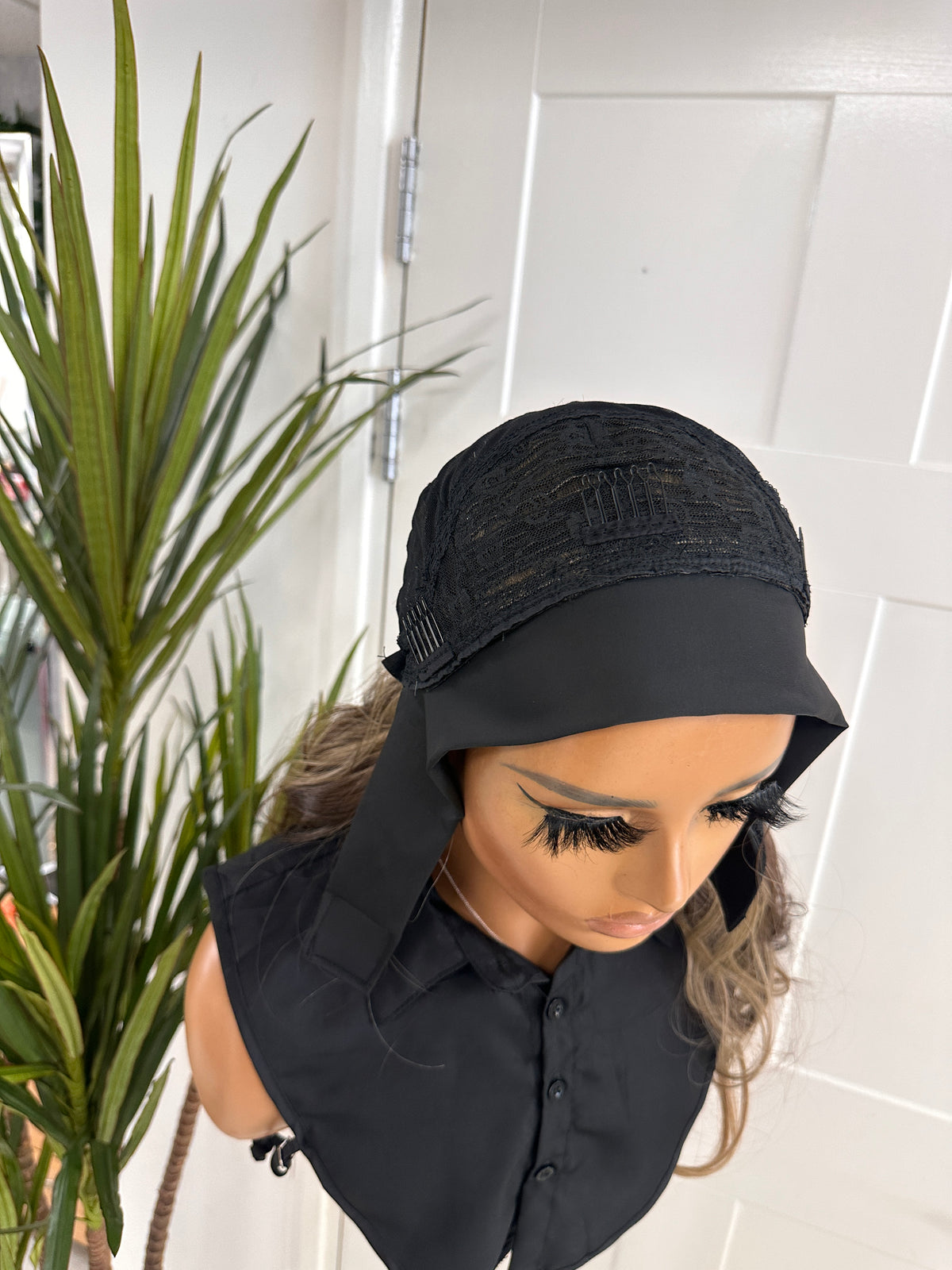 Black Wavy Headband Wig - Esme/1 - estellewigsandmore.co.uk