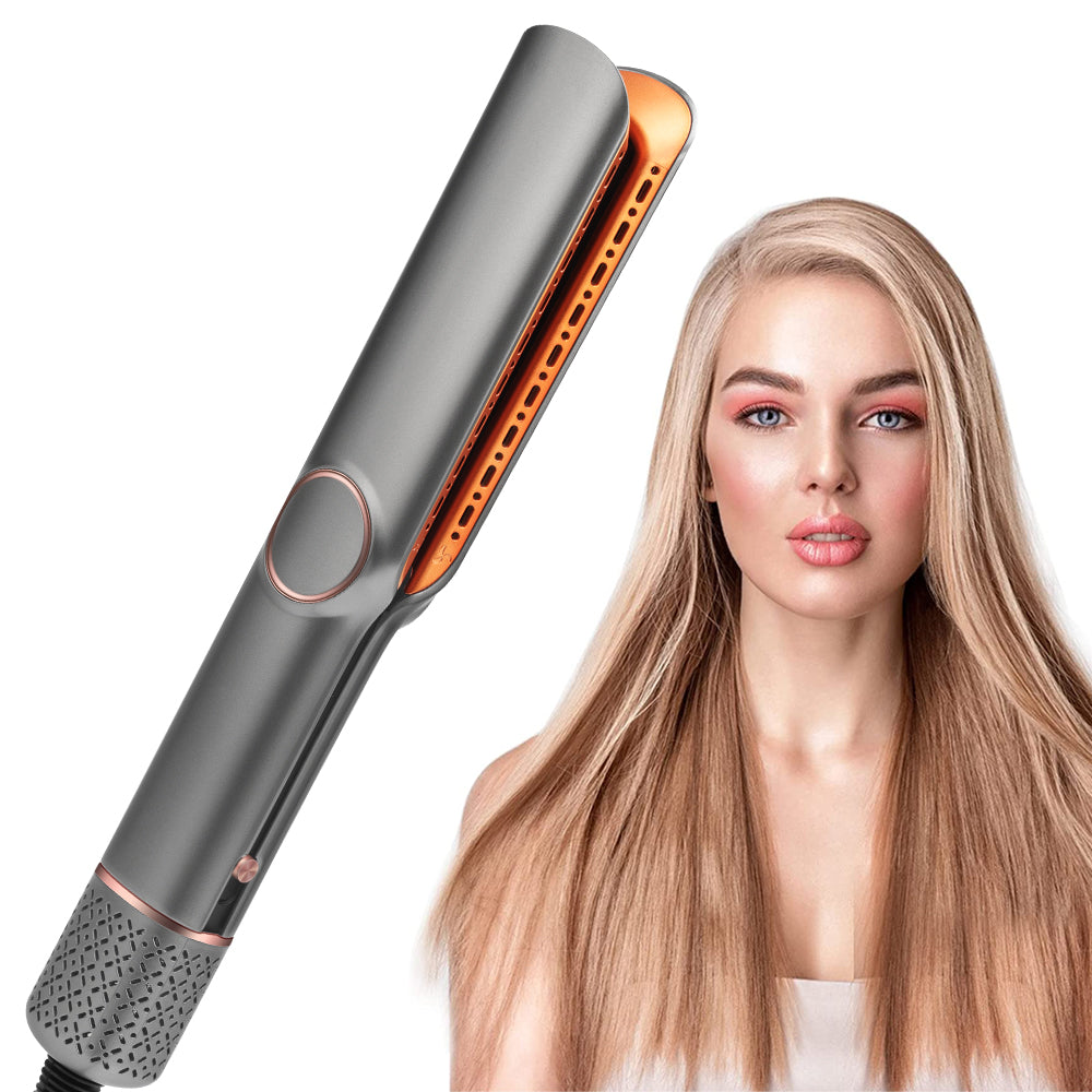 2-in-1 Wet to Dry Hair Dryer &amp; Straightener | High-Speed Ionic Blow Dryer with LCD Display - estellewigsandmore.co.uk Hair Accessories