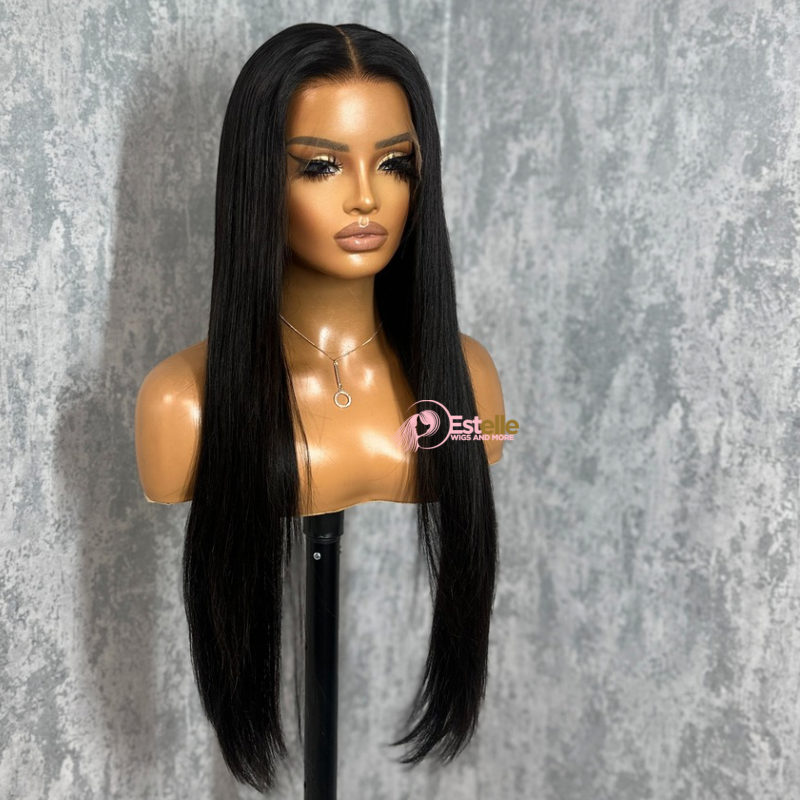 Lace outlet frontal human hair wig