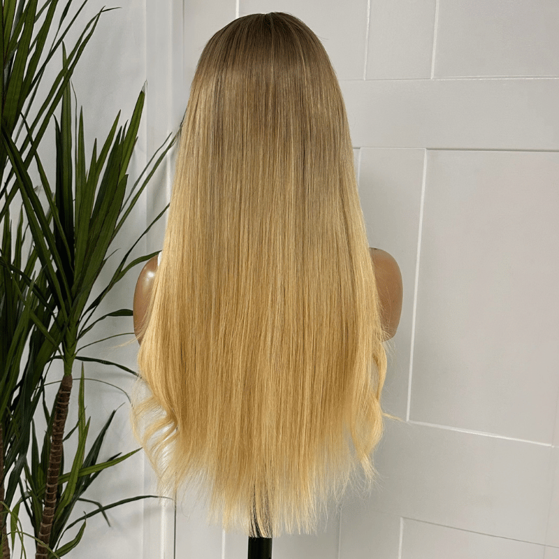 MADISON – 22" Bleach Blonde Human Hair 5×5 HD Lace Wig