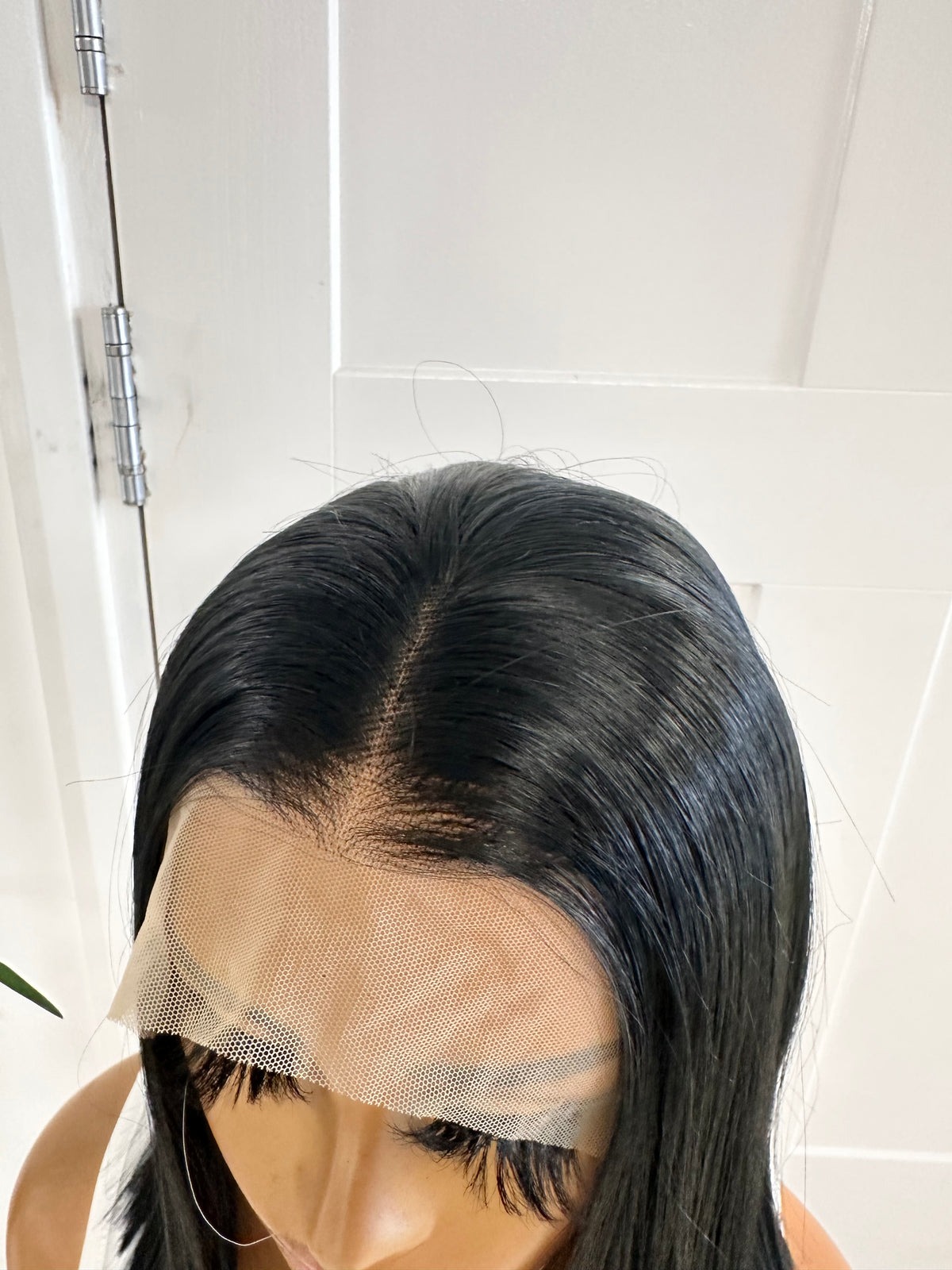 EWD 159-12" Natural Black Bob Lace Front Wig | Final Sale