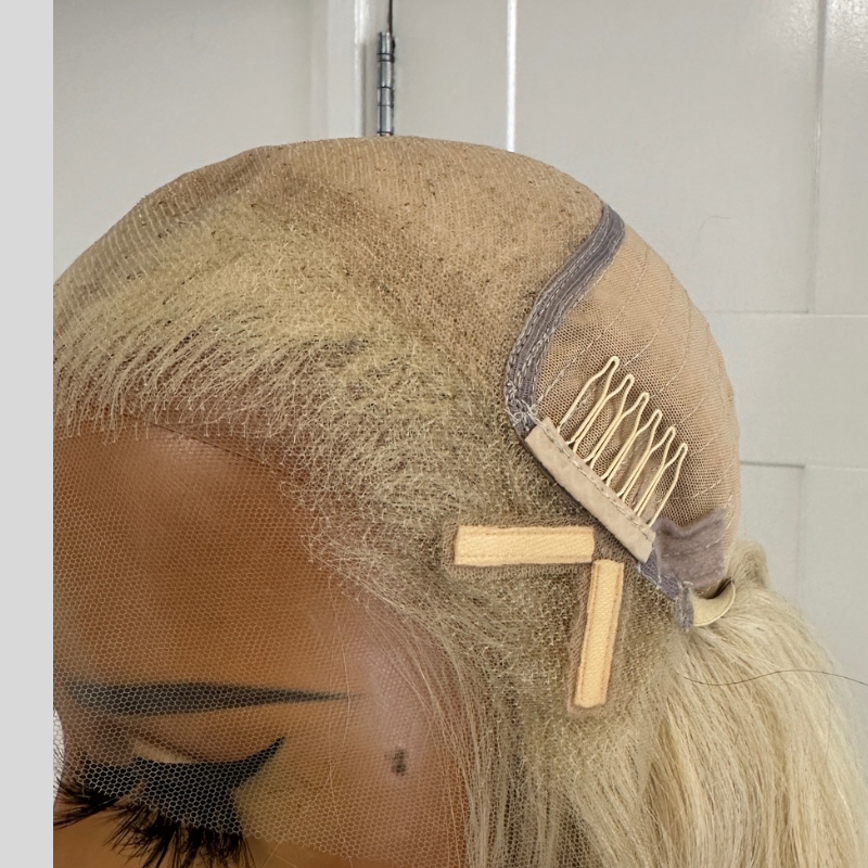 613 Blonde Human selling Hair Lace Front Wig