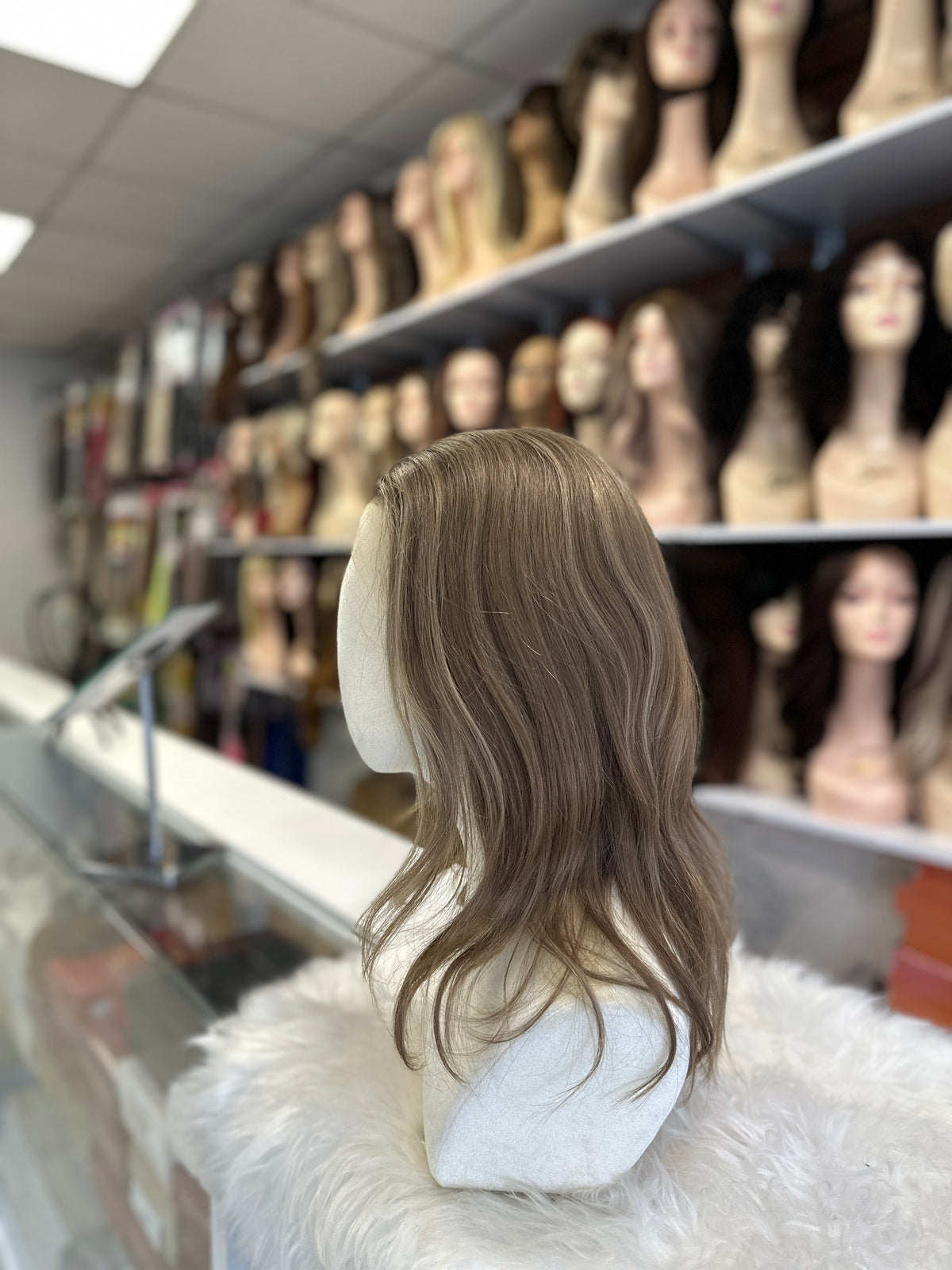 ANKI – 12” Neutral Blonde Human Hair Wig | HD Lace Front - estellewigsandmore.co.uk