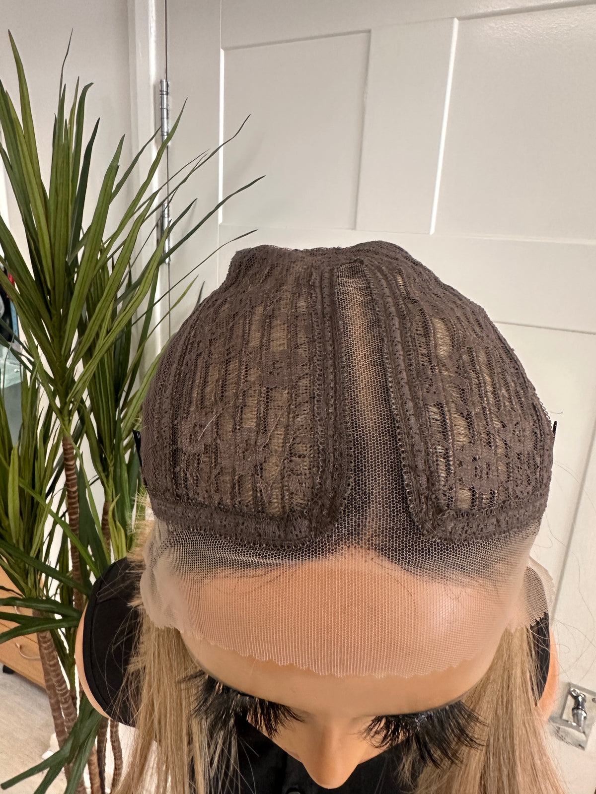 Rooted Golden Blonde Bob | 12” Straight Synthetic Wig-EWD/14 - estellewigsandmore.co.uk