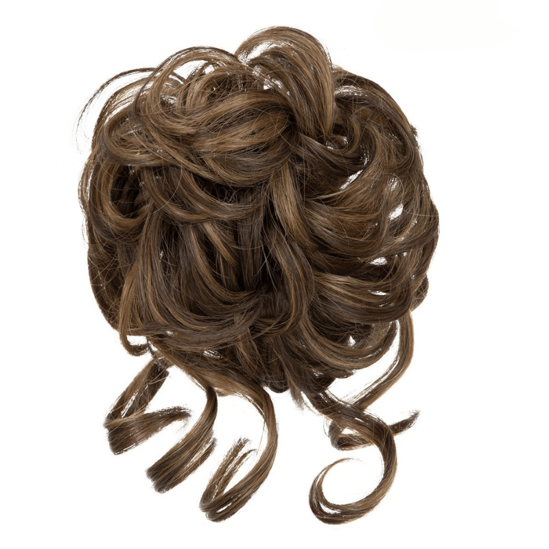 Curly Messy Bun Hair Scrunchie | Synthetic Heat Resistant Bun Hair Piece