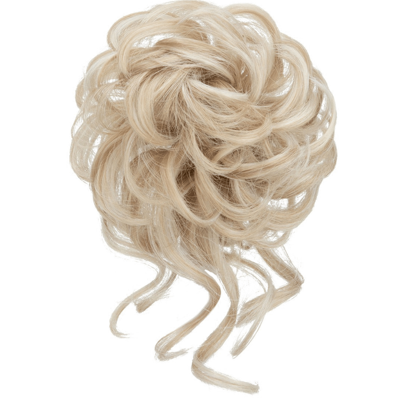 Curly Messy Bun Hair Scrunchie | Synthetic Heat Resistant Bun Hair Piece