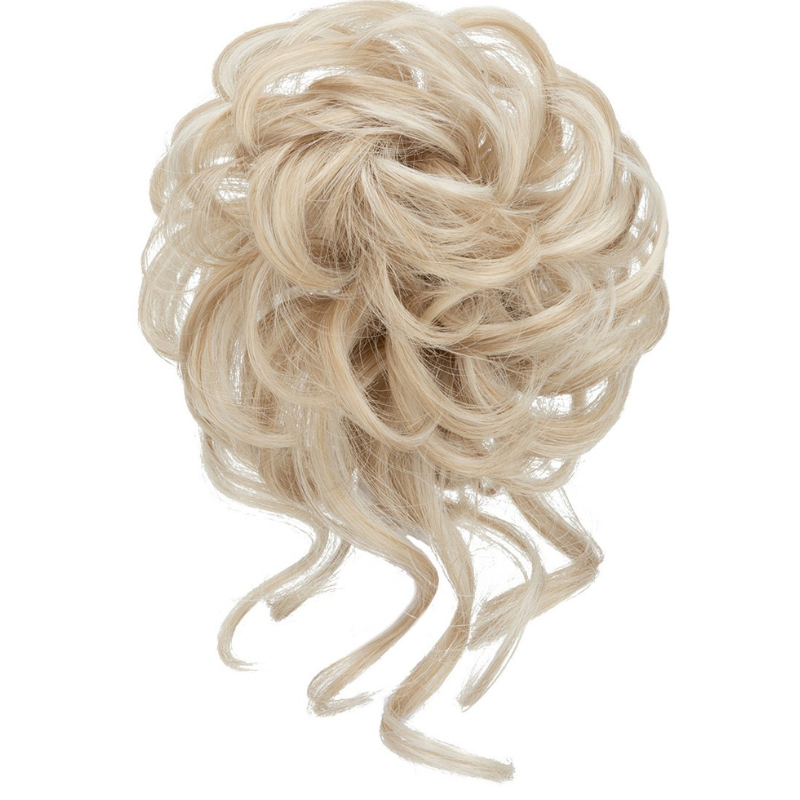 Curly Messy Bun Hair Scrunchie | Synthetic Heat Resistant Bun Hair Piece