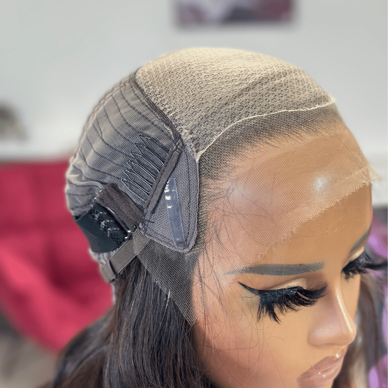 Glueless 12-Inch Ash Brown HD Lace Front Wig | 100% Human Hair | Beginner-Friendly-Jennelle