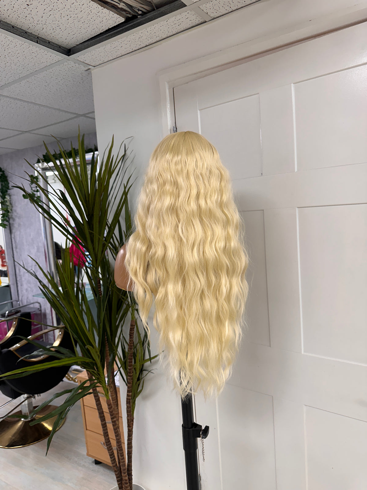 Long Curly Layered Synthetic Lace Front Wig-ALILA - estellewigsandmore.co.uk