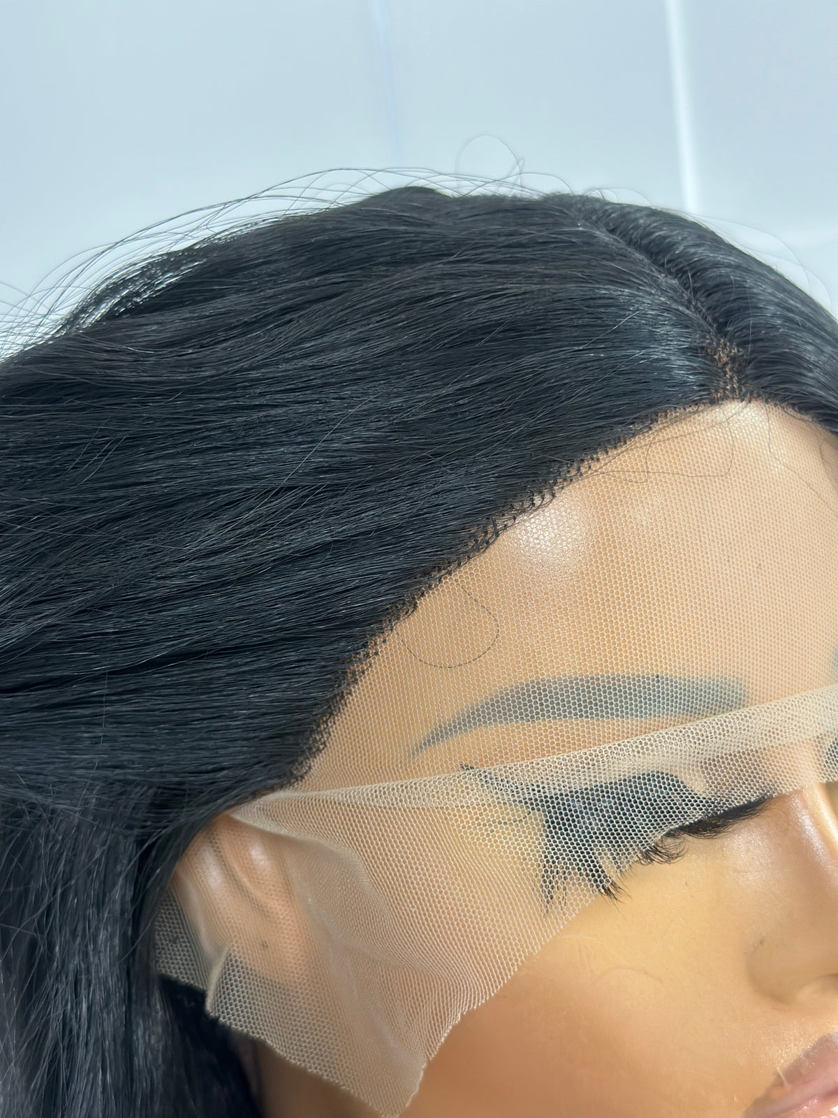 Jet Black Long Wavy Wig | T Part Lace Frontal |22-24” -EWD 45 - estellewigsandmore.co.uk