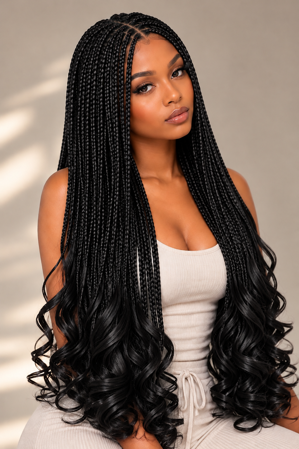 28” French Curl Braiding Hair – 5 Pack