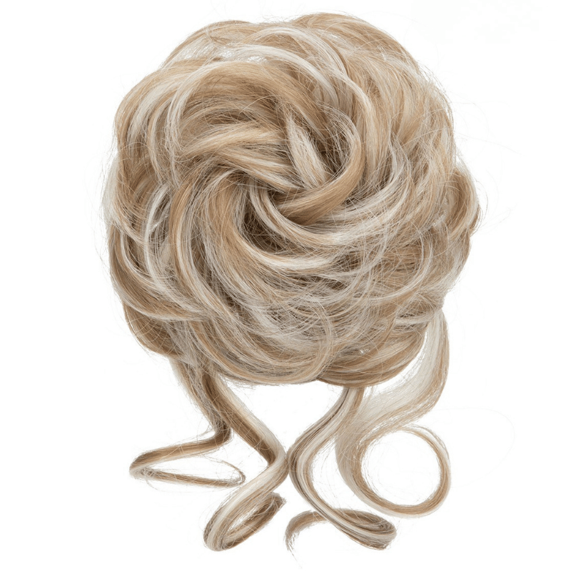 Curly Messy Bun Hair Scrunchie | Synthetic Heat Resistant Bun Hair Piece