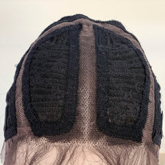 ANYA-Braided Human Hair Blend Lace Front Wig