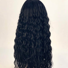 LACEY-Long Curly Synthetic Lace Front Wig