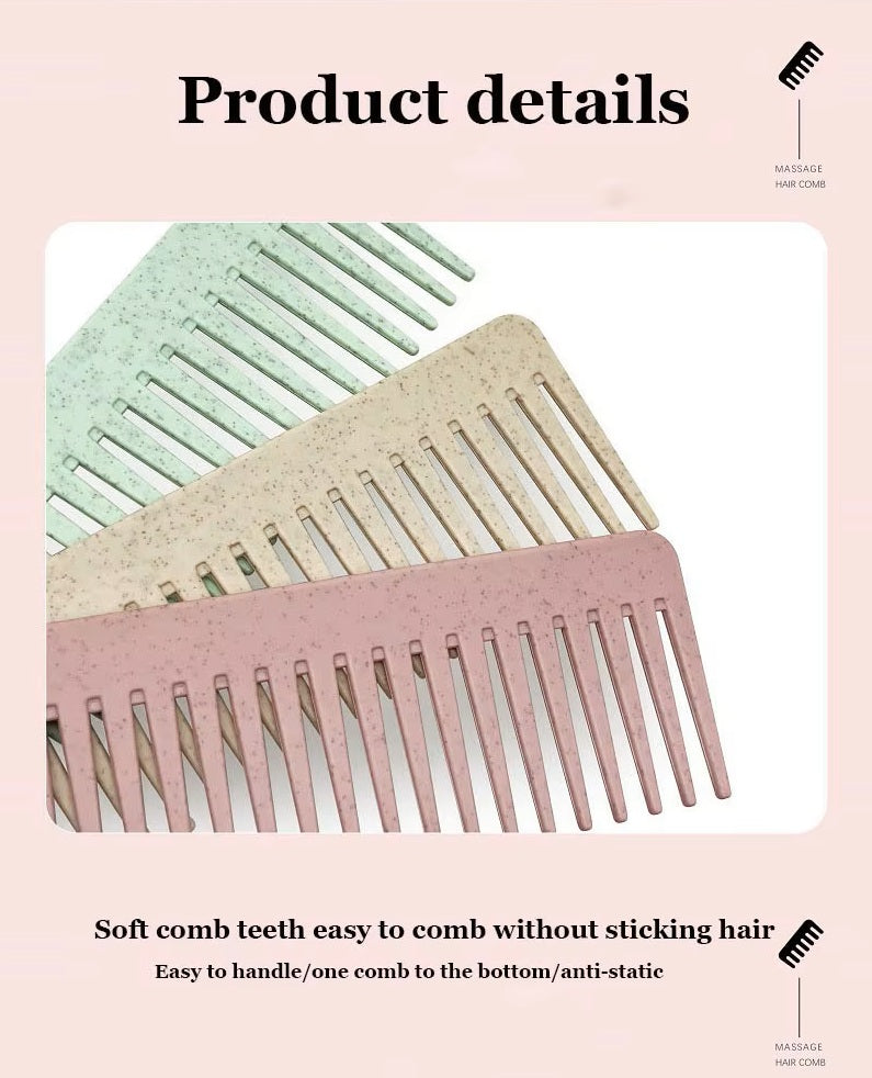 Detangler Hair Brush &amp; Scalp Massager Brush Set - estellewigsandmore.co.uk Hair Accessories