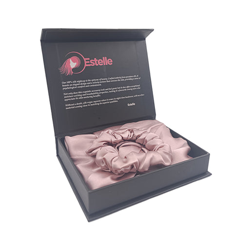 Estelle 100% Mulberry Luxury Silk Scrunhie and Hair Wrap/Bonnet/Turban