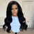 Natural Black Yaki StraightHuman Hair Wig -REMI