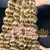 HUMAN HAIR -Deep Wave  Bulk Braiding Hair | Boho Braids | Goddess Locs  4/27/613