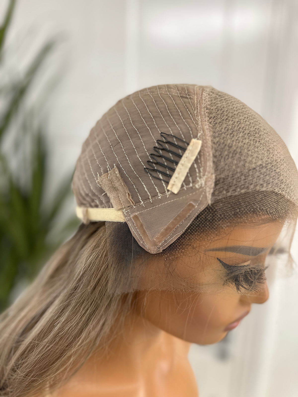 12 inches Rooted Light Blonde Mix Lace Front Human Hair Wig-MIAH - estellewigsandmore.co.uk Human Hair Wigs