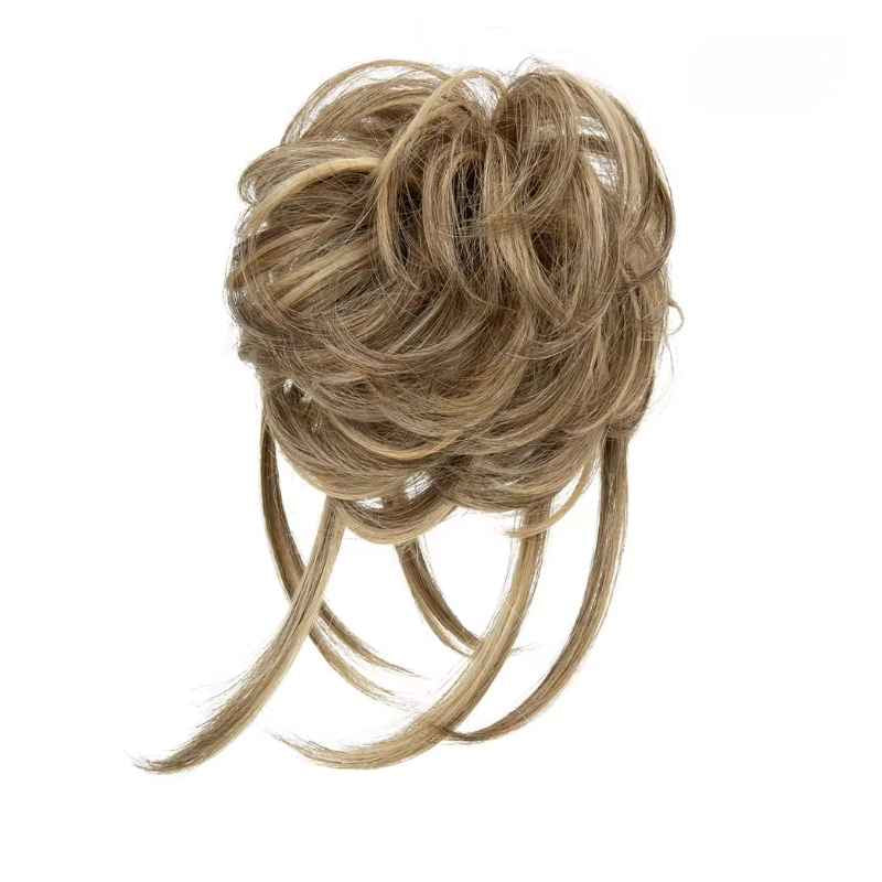 Messy Claw Clip Bun Hair Extension | Heat-Friendly Synthetic Updo Hairpiece