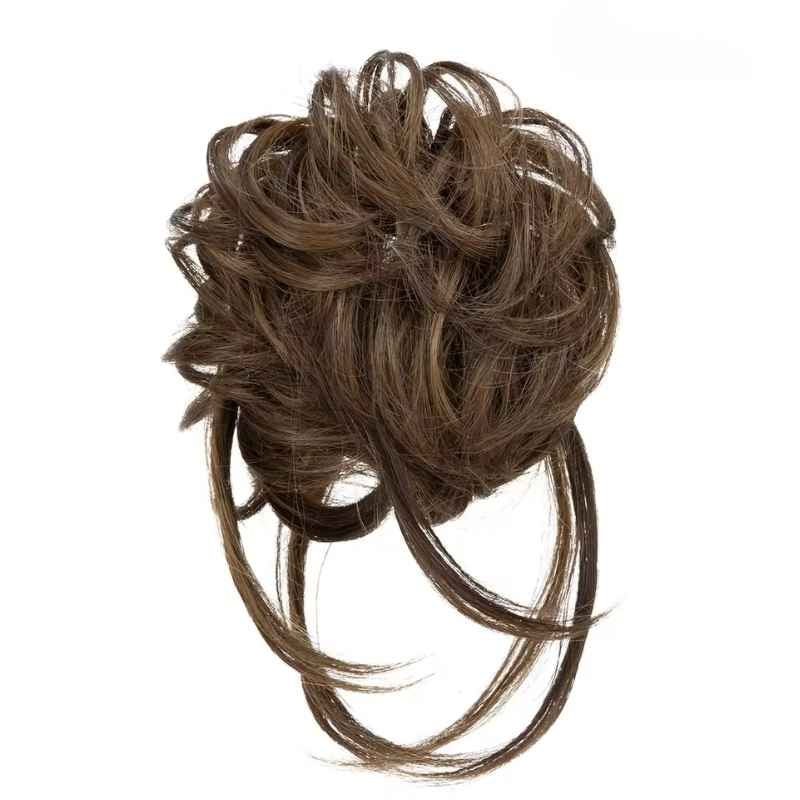 Messy Claw Clip Bun Hair Extension | Heat-Friendly Synthetic Updo Hairpiece