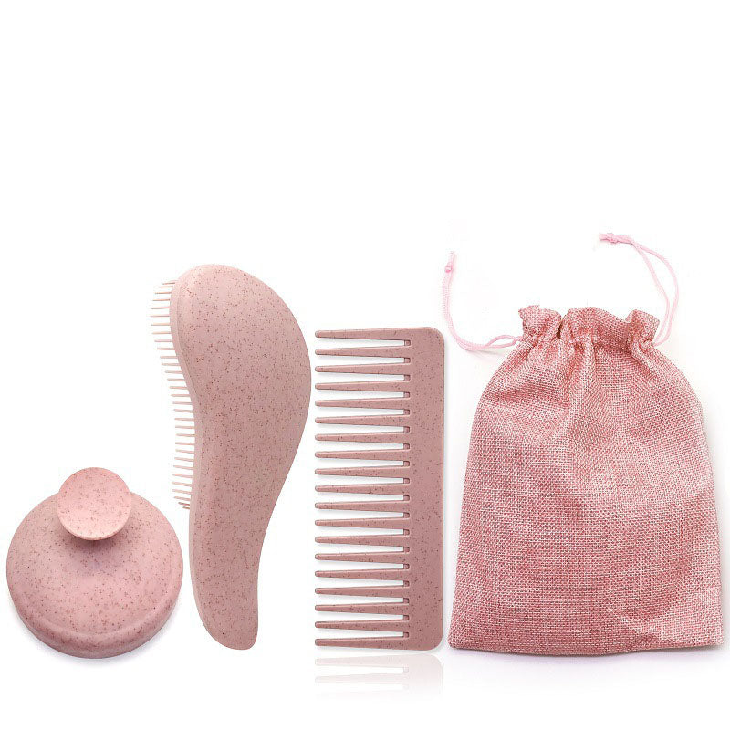 Detangler Hair Brush & Scalp Massager Brush Set - estellewigsandmore.co.uk Hair Accessories