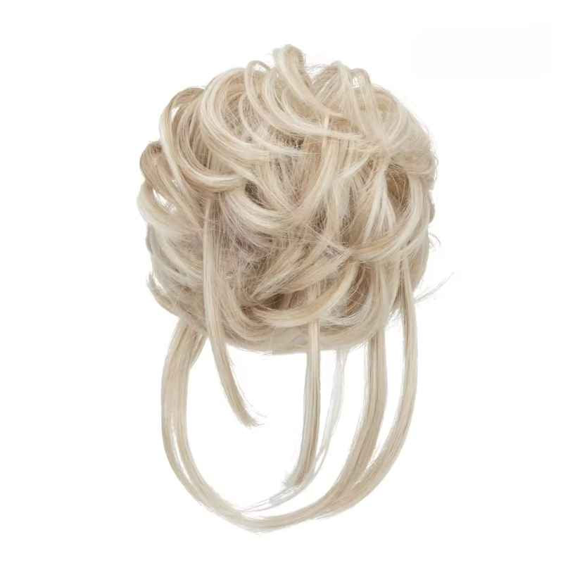Messy Claw Clip Bun Hair Extension | Heat-Friendly Synthetic Updo Hairpiece