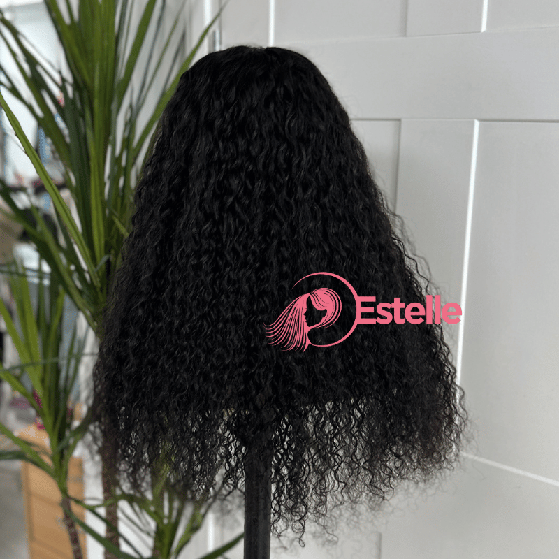 22” Loose Curly Human Hair Lace Closure Wig -Tess - estellewigsandmore.co.uk Human Hair Lace Front Wig